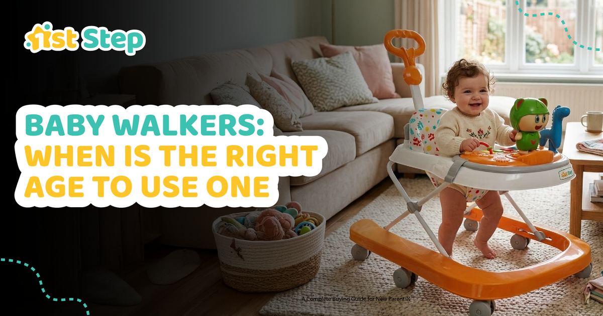 Baby Walkers When Is the Right Age to Use One