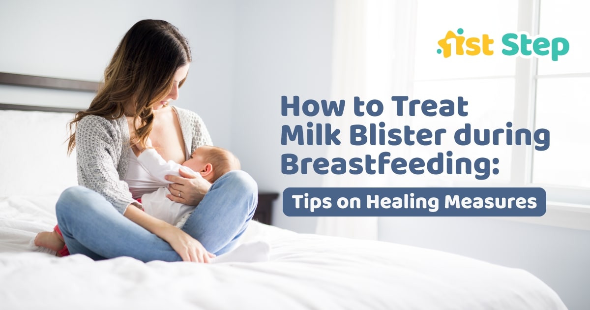 how to treat milk blister