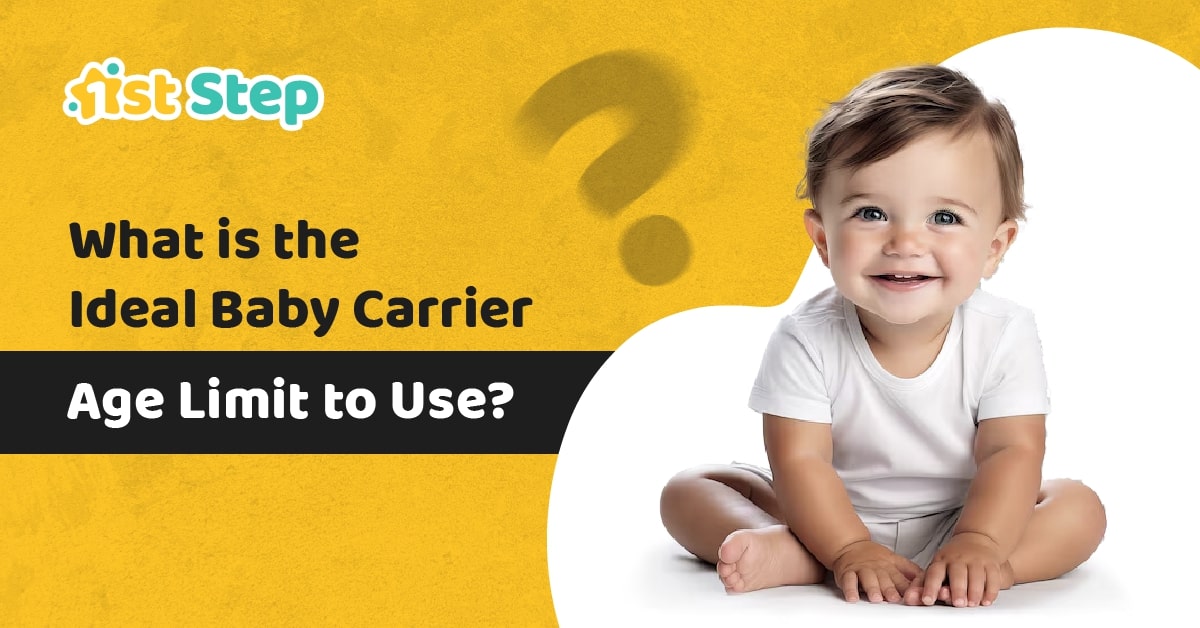 Age to use baby carrier online