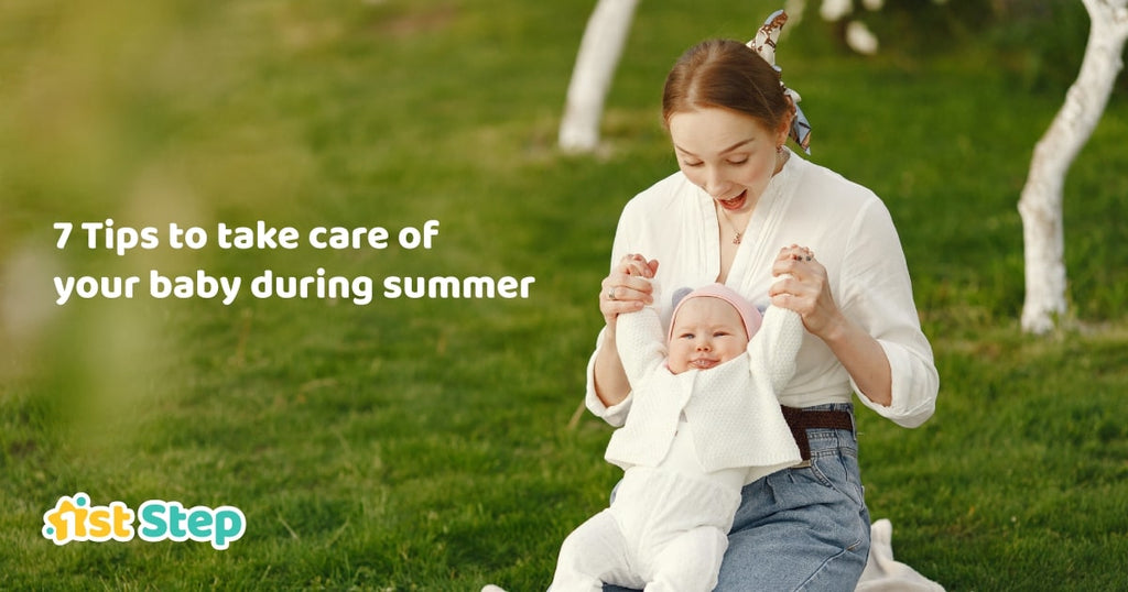 tips to take care of your baby during summer