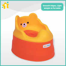1st Step Adaptable Baby Potty Seat/Potty Trainer Set (Orange)