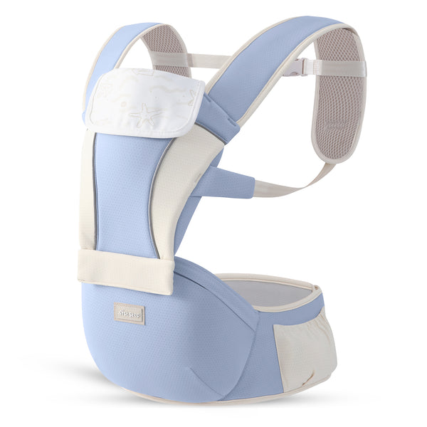 1st Step 5 in 1 Hip Seat Baby Carrier With Waist Support Tightener (Blue)