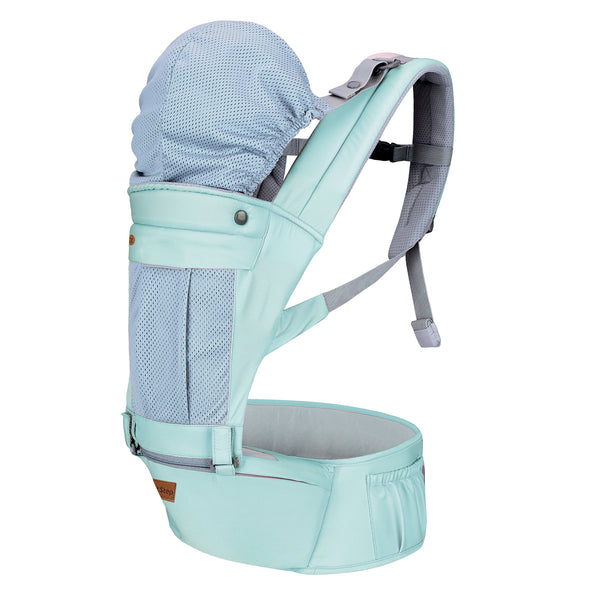 1st Step 5 In 1 Hip Seat Baby Carrier - Blue