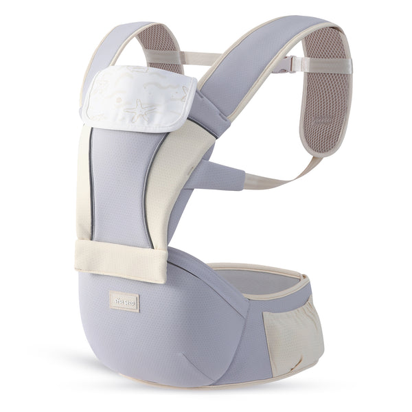 1st Step 5 in 1 Hip Seat Baby Carrier With Waist Support Tightener (Grey)