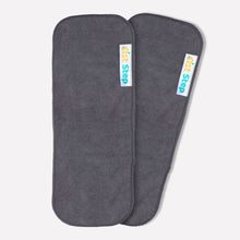 1st Step Reusable 5 Layers (2 Layers Bamboo Charcoal, 3 Layers Microfiber) Inserts Liners for Baby Cloth Diapers (Pack of 2)