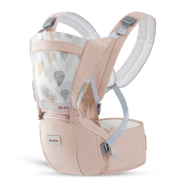 1st Step 5 in 1 Hip Seat Baby Carrier (Cream)