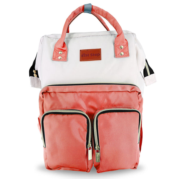 1st Step Smart And Multi-Functional Diaper Bag - Orange