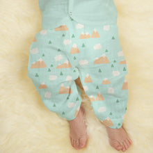 1st Step 100% Soft Muslin Cotton Baby Pants - Pack of 3 - 0-3 Months