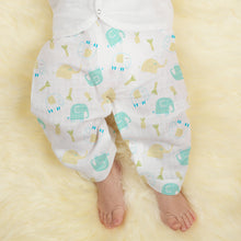 1st Step 100% Soft Muslin Cotton Baby Pants - Pack of 4 - Pack of 4 - 0-3 Months