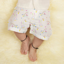 1st Step 100% Soft Muslin Cotton Baby Shorts - Pack of 3 - 0-3 Months