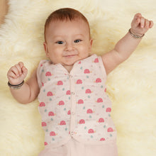 1st Step 100% Soft Muslin Cotton Snap Button Baby Jhabla - Pack Of 3 - 0-3 Months