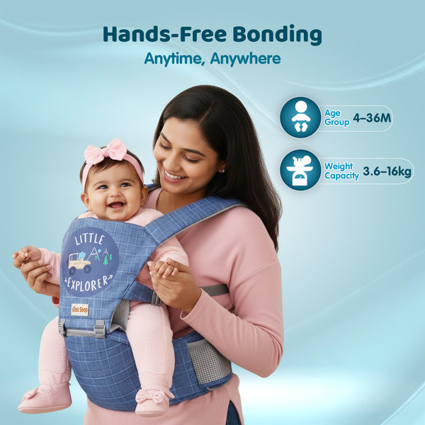 1st Step 5 in 1 Hip Seat Baby Carrier