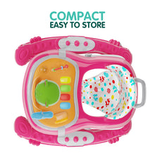 1st Step Walker with Push Handle, Musical Play Tray and Multi Level Height Adjustment