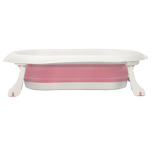 1st Step Folding Bath Tub with Temperature Sensitive Plug and Anti-Skid Base for Kids of 0 to 3 Years Up to 20 Kgs Weight Capacity  (Small, Pink)