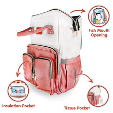 1st Step Smart And Multi-Functional Diaper Bag - Orange