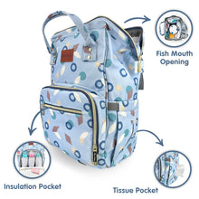 1st Step Smart And Multi-Functional Diaper Bag - Blue