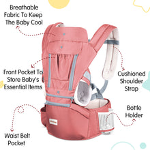 1st Step 5 in 1 Hip Seat Baby Carrier (Orange)