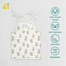 1st Step 100% Soft Muslin Cotton Up Knot Baby Jhabla - Pack of 3 - 0-3 Months