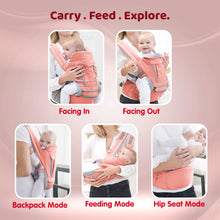 1st Step 5 in 1 Hip Seat Baby Carrier (Orange)