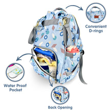 1st Step Smart And Multi-Functional Diaper Bag - Blue