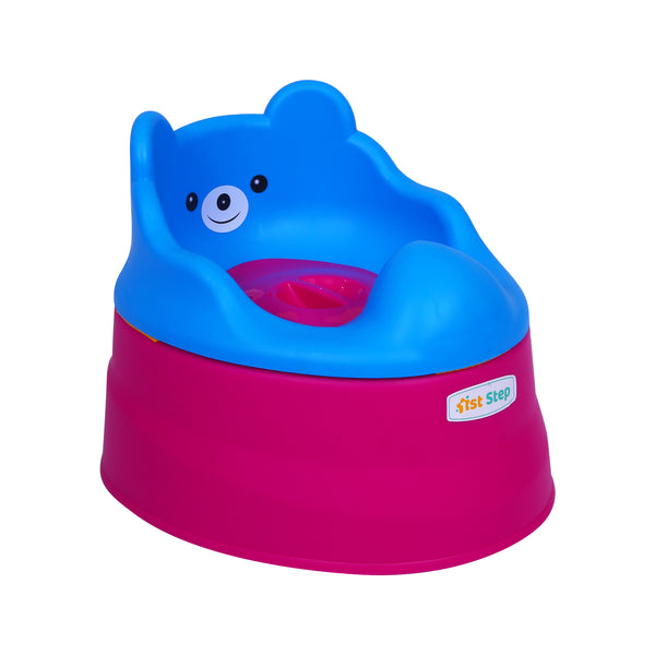 1st Step Adaptable Baby Potty Seat/Potty Trainer Set (Pink)