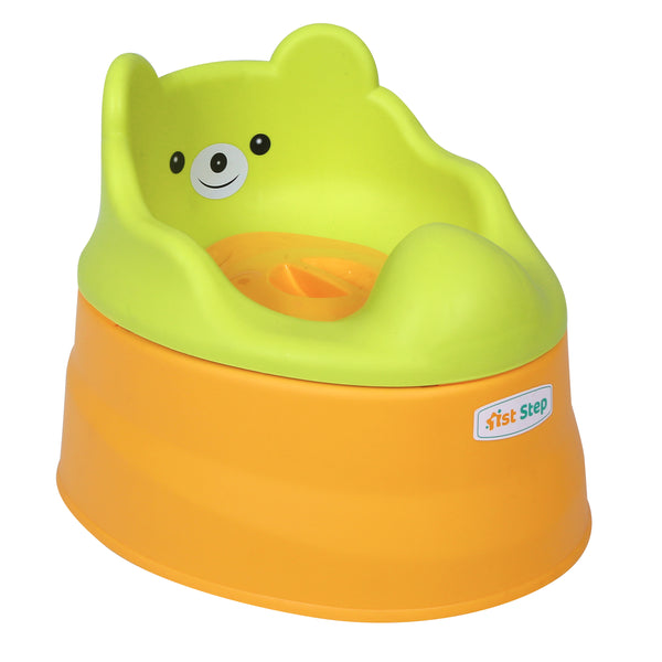 1st Step Adaptable Baby Potty Seat/Potty Trainer Set (Yellow)