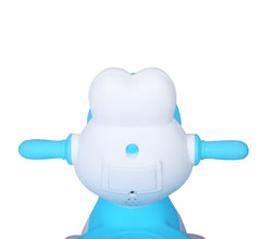 1st Step Musical Baby Toilet/Potty Trainer/Seat With Removable Tray, Wheels & Closing Lid (Blue)