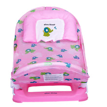 1st Step Baby Bather with 3 Level Recline and Anti-Skid Base (Pink)