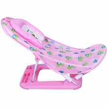 1st Step Baby Bather with 3 Level Recline and Anti-Skid Base (Pink)