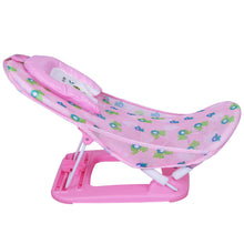 1st Step Baby Bather with 3 Level Recline and Anti-Skid Base (Pink)