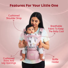 1st Step 5 in 1 Hip Seat Baby Carrier (Red)