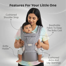 1st Step 5 in 1 Hip Seat Baby Carrier (Grey)