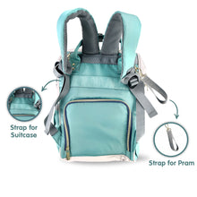 1st Step Smart And Multi-Functional Diaper Bag - Green
