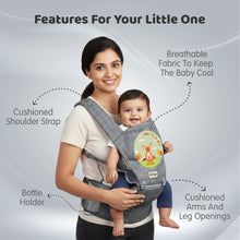 1st Step 5 in 1 Hip Seat Baby Carrier (Grey)