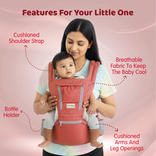 1st Step 5 in 1 Hip Seat Baby Carrier (Orange)