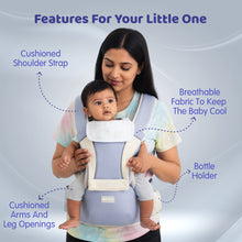 1st Step 5 in 1 Hip Seat Baby Carrier With Waist Support Tightener (Grey)