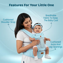 1st Step 5 In 1 Hip Seat Baby Carrier - Blue