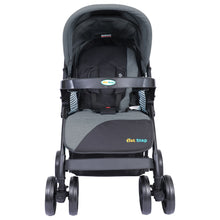 1st Step Grande Pro Stroller with 5 Point Safety Harness and Reversible Handlebar (Grey)