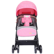 1st Step Aura Stroller with Portable Travel Friendly Trolley and Compact Fold (Pink)