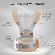 1st Step 5 in 1 Hip Seat Baby Carrier (Cream)