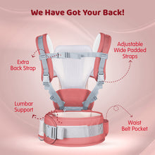 1st Step 5 in 1 Hip Seat Baby Carrier (Orange)