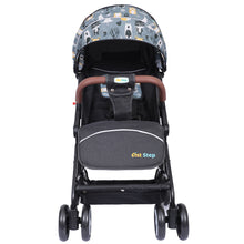 1st Step Aura Stroller with Portable Travel Friendly Trolley and Compact Fold (Grey Printed)