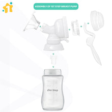 1st Step BPA Manual Breast Pump With Easy 8.5 cm Silicone Massage Cushion & Ergonomic Handle