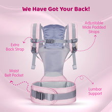 1st Step 5 In 1 Hip Seat Baby Carrier - Pink