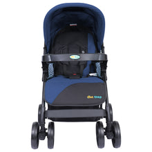 1st Step Grande Pro Stroller with 5 Point Safety Harness and Reversible Handlebar (Navy Blue)