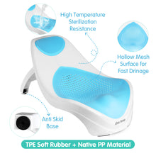 1st Step Portable Baby Bather/Bath Seat with Anti-Skid Base (Blue)