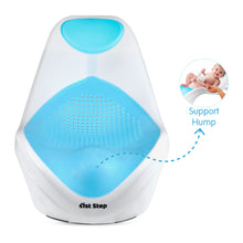 1st Step Portable Baby Bather/Bath Seat with Anti-Skid Base (Blue)