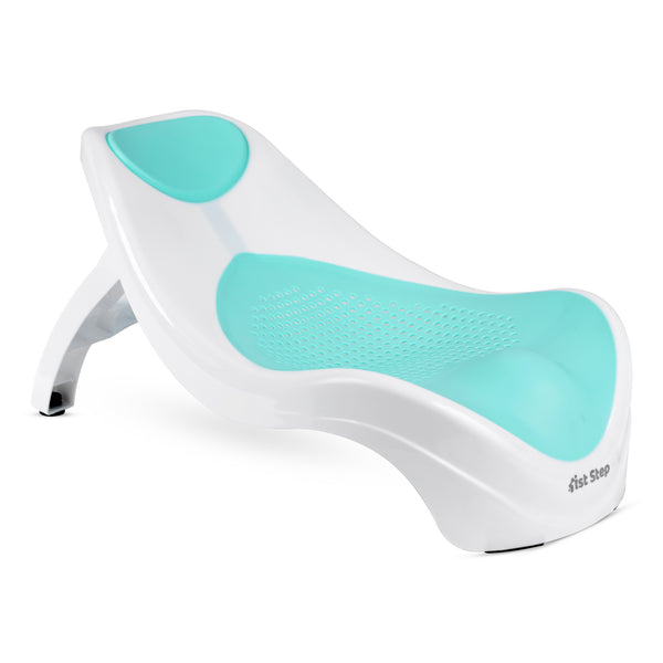 1st Step Portable Baby Bather/Bath Seat with Anti-Skid Base (Mint Green)