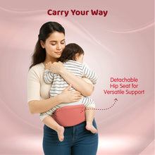 1st Step 5 in 1 Hip Seat Baby Carrier (Orange)