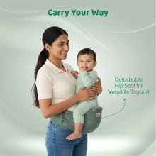 1st Step 5 in 1 Hip Seat Baby Carrier (Green)